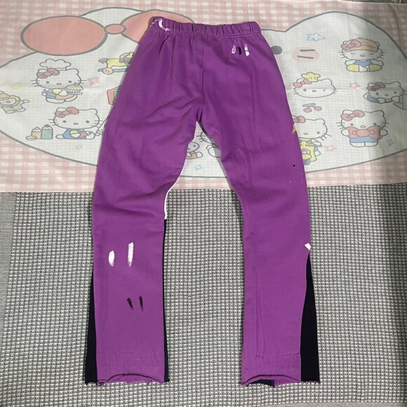 Gallery Dept Purple Unisex Flared Track Pants - Picture 6 of 6
